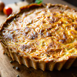 Une image de Quiche gourmande au saumon et gruyère : recette savoureuse de Bretagne